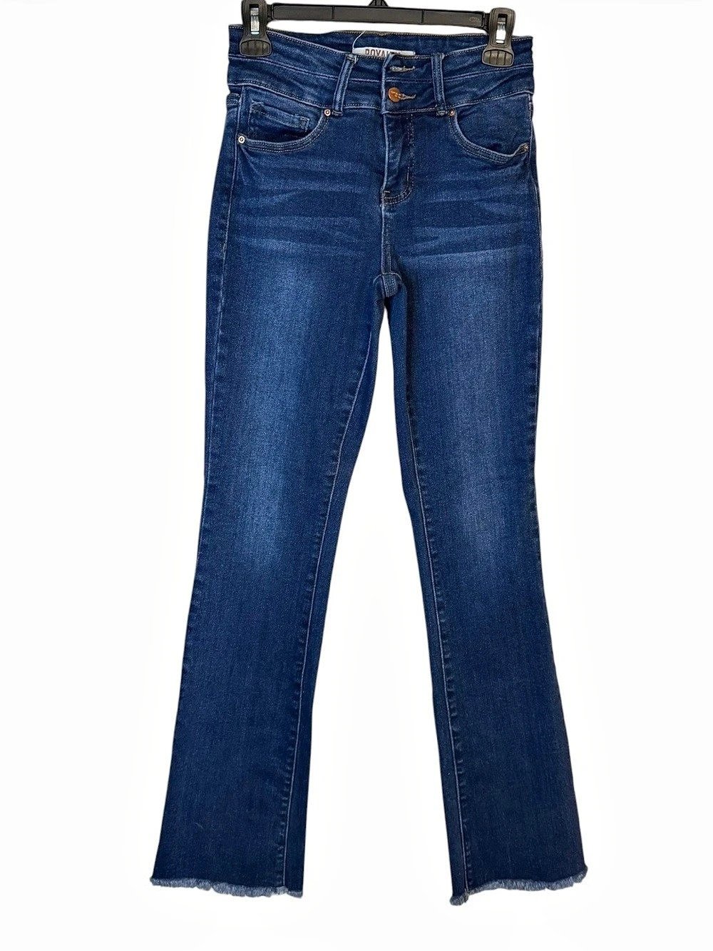 ROYALTY FOR ME Women's Flare Jeans in Blue